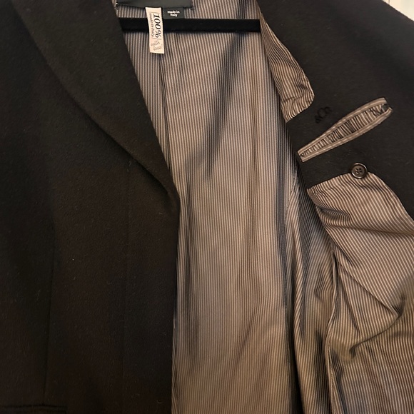 Max & Co. Classic Black Top Coat - Picture 3 of 4